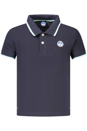 North Sails Kids' Short-Sleeve Polo Shirt, Blue