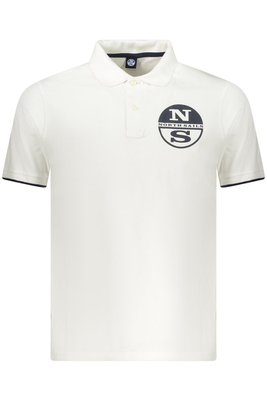 North Sails Men's Short Sleeve Polo White