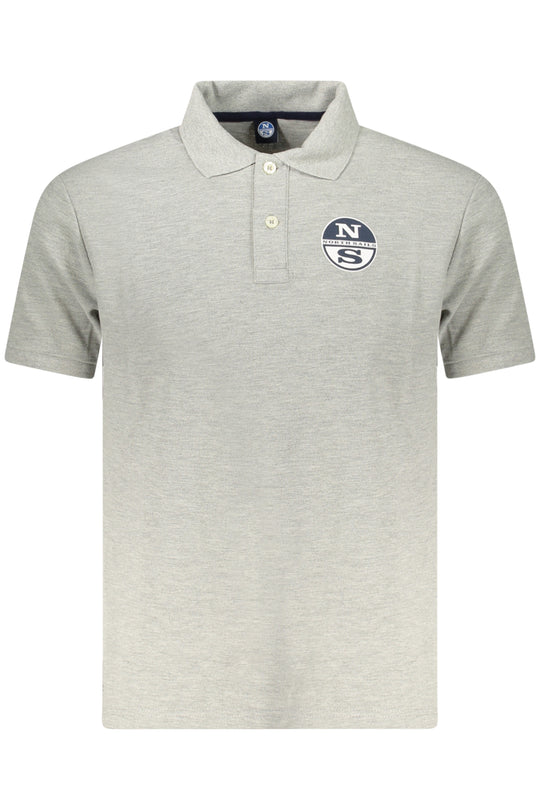 North Sails Men's Short Sleeve Polo Grey