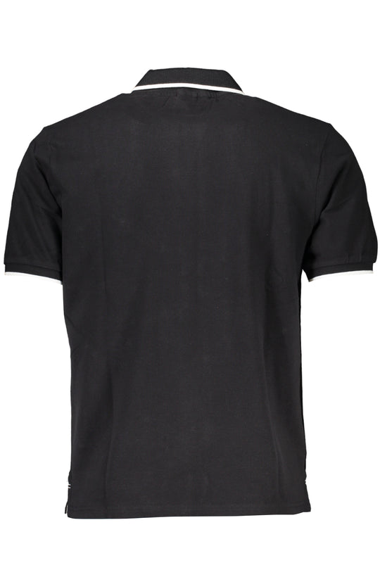 North Sails Men's Black Short Sleeved Polo Shirt