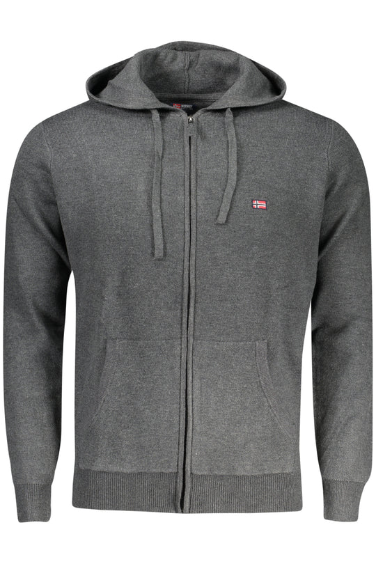 Norway 1963 Men's Grey Cardigan