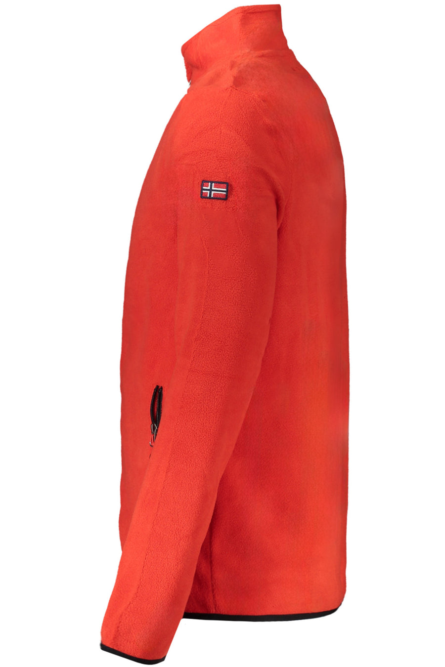 Norway 1963 Men's Red Zip-Up Sweatshirt