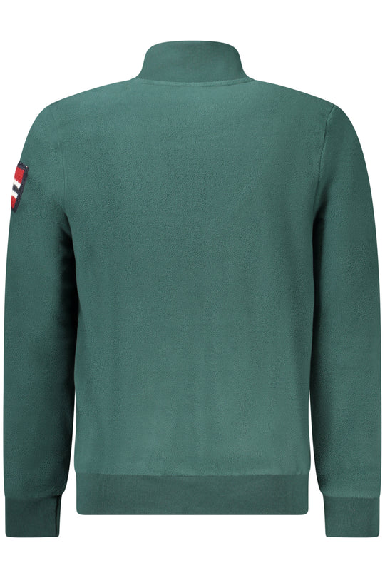 Norway 1963 Men's Green Zip-Up Sweatshirt