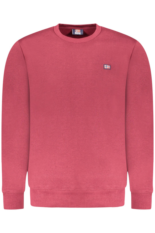 Norway 1963 Men's Red Zip-Up Sweatshirt