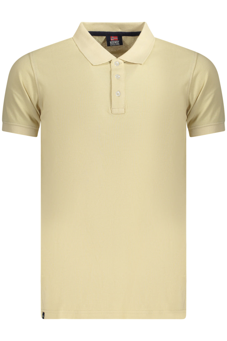 Norway 1963 Men's Short-Sleeve Polo Shirt, Beige