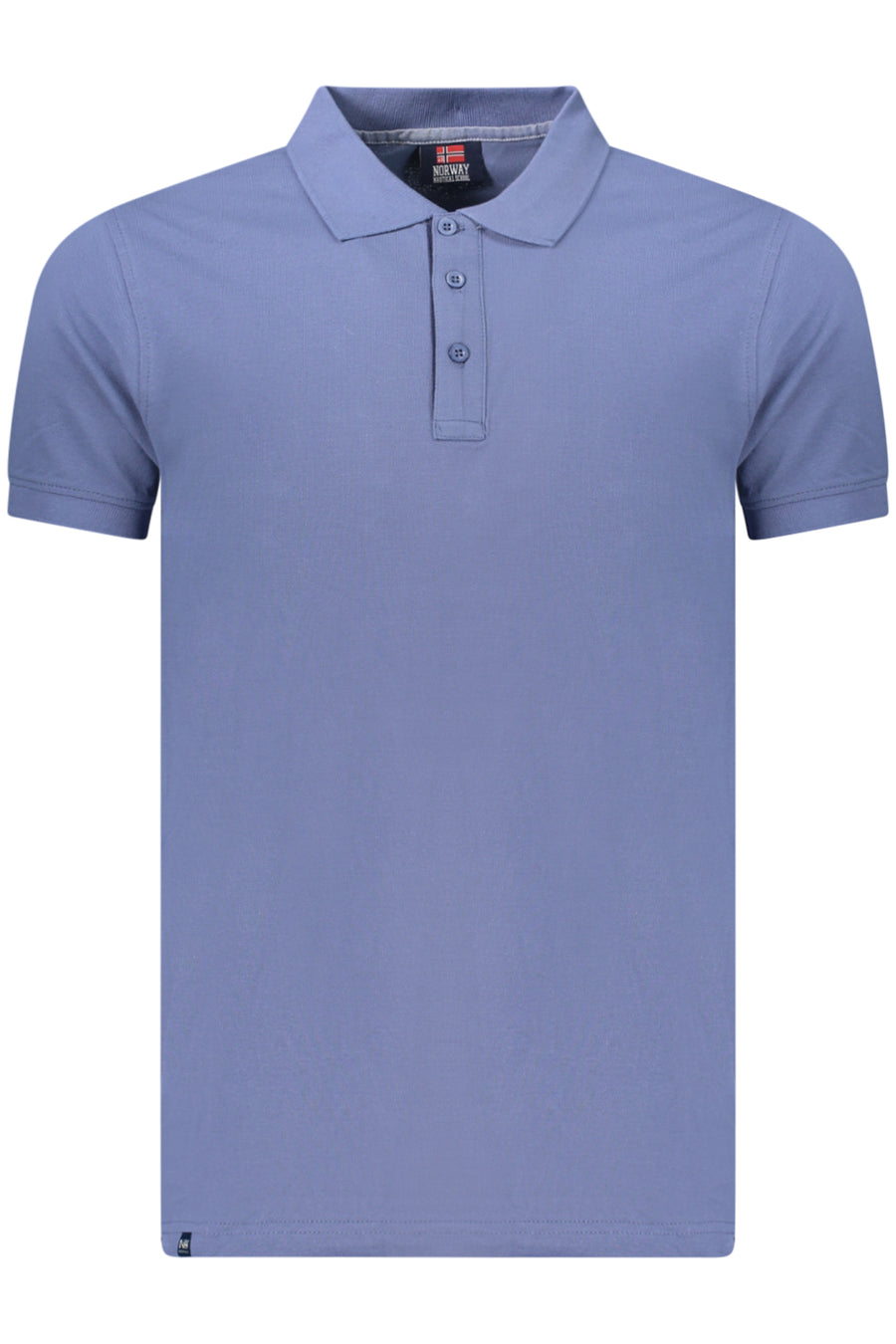Norway 1963 Men's Short-Sleeved Polo Shirt, Blue