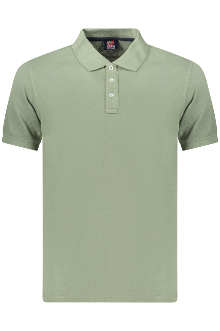 Norway 1963 Men's Short-Sleeved Polo Shirt, Green
