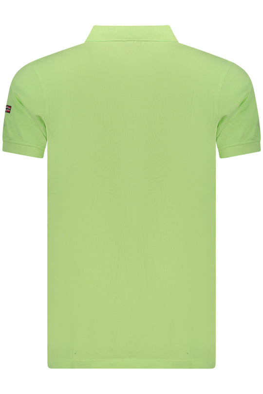 Norway 1963 Men's Short-Sleeved Polo Shirt, Green