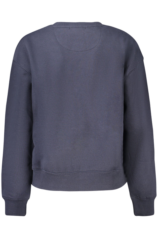 Pepe Jeans Women's Blue Zip-Up Sweatshirt