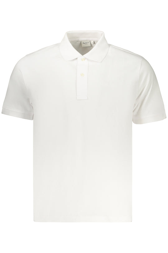 Pepe Jeans Men's Short-Sleeved Polo Shirt White