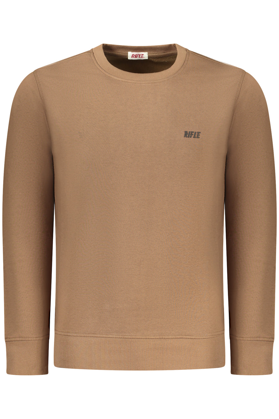 Rifle Men's Zip-Up Sweatshirt Brown