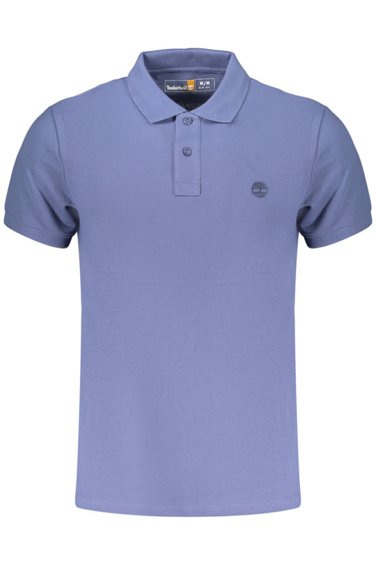 TIMBERLAND MEN'S SHORT-SLEEVE POLO SHIRT, BLUE