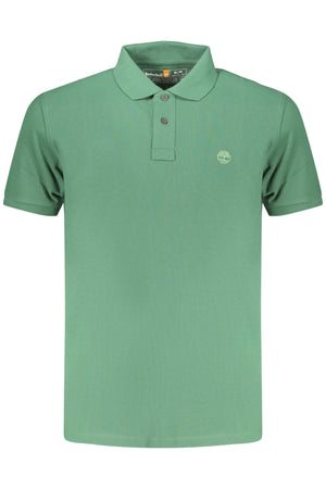 TIMBERLAND MEN'S SHORT-SLEEVE POLO SHIRT GREEN