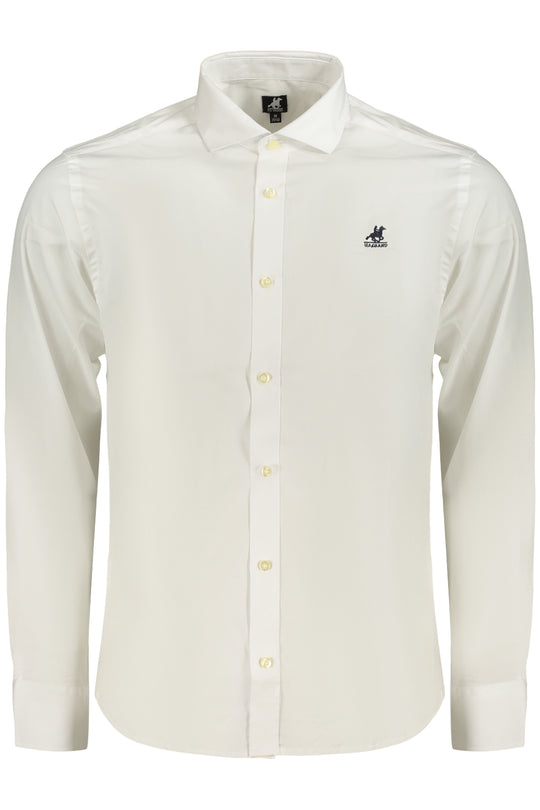 U.S. Grand Us Grand Men's Long-Sleeved White Shirt