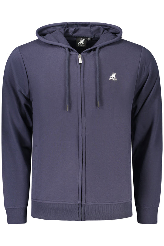U.S. Grand Us Grand Men's Blue Zip-Up Sweatshirt