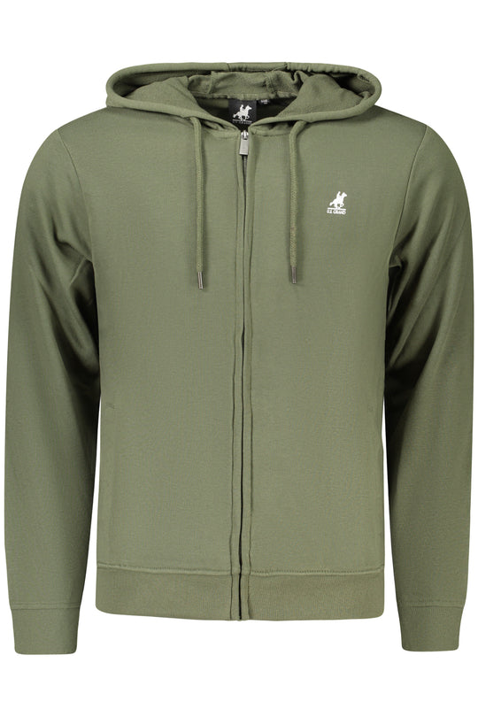 U.S. Grand Us Grand Men's Green Zip-Up Sweatshirt
