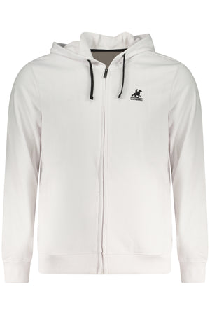 U.S. Grand Us Grand Men's White Zip-Up Sweatshirt