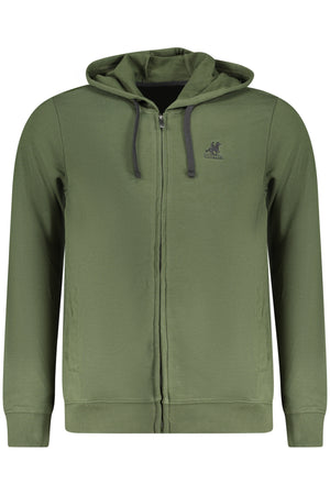 U.S. Grand Us Grand Men's Green Zip-Up Sweatshirt