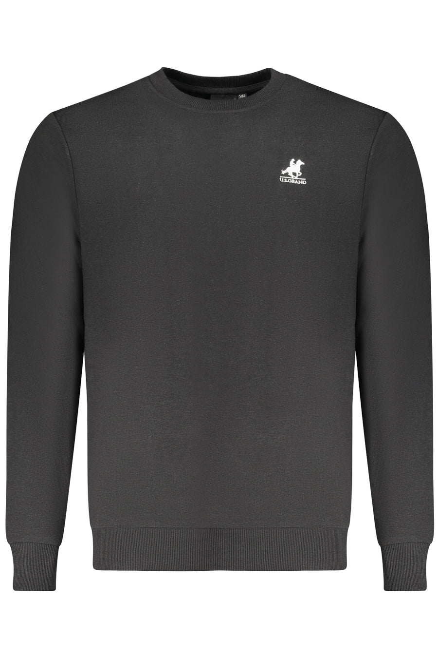 U.S. Grand Us Grand Men's Black Zip-Up Sweatshirt