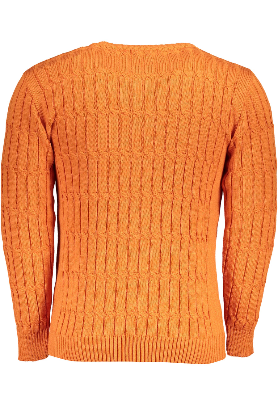 U.S. Grand Us Grand Men's Orange Sweater