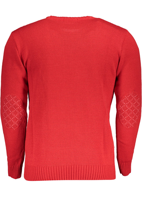 U.S. Grand Us Grand Men's Red Sweater