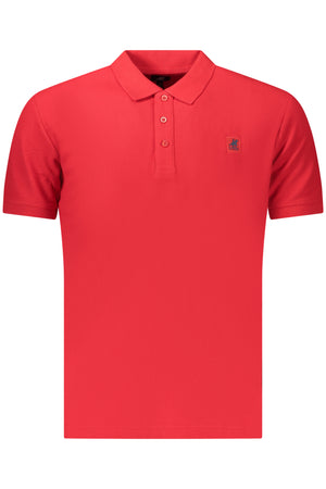 U.S. Grand Us Grand Men's Short-Sleeve Polo Shirt, Red