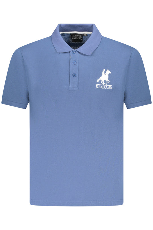U.S. Grand Us Grand Polo Short Sleeve Men's Blue