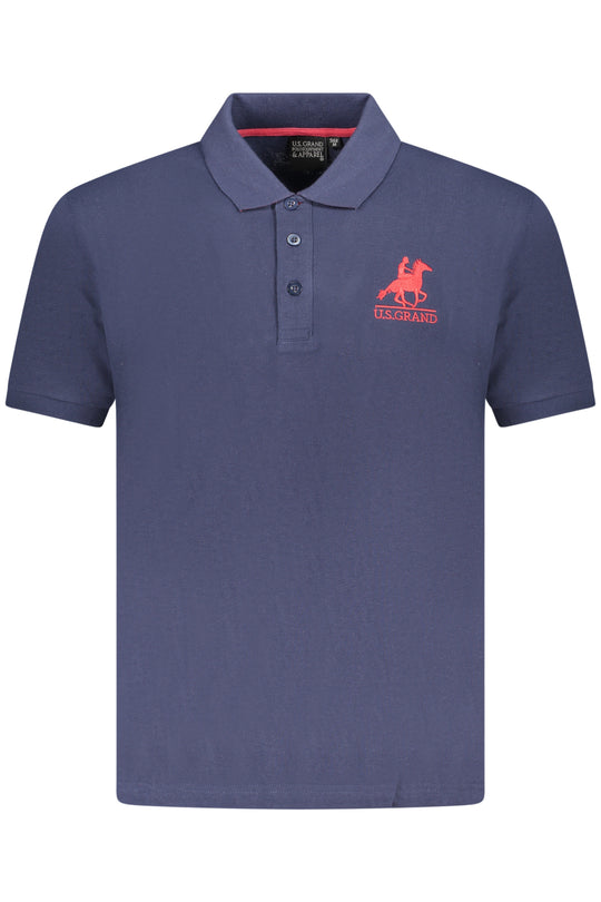 U.S. Grand Us Grand Polo Short Sleeve Men's Blue