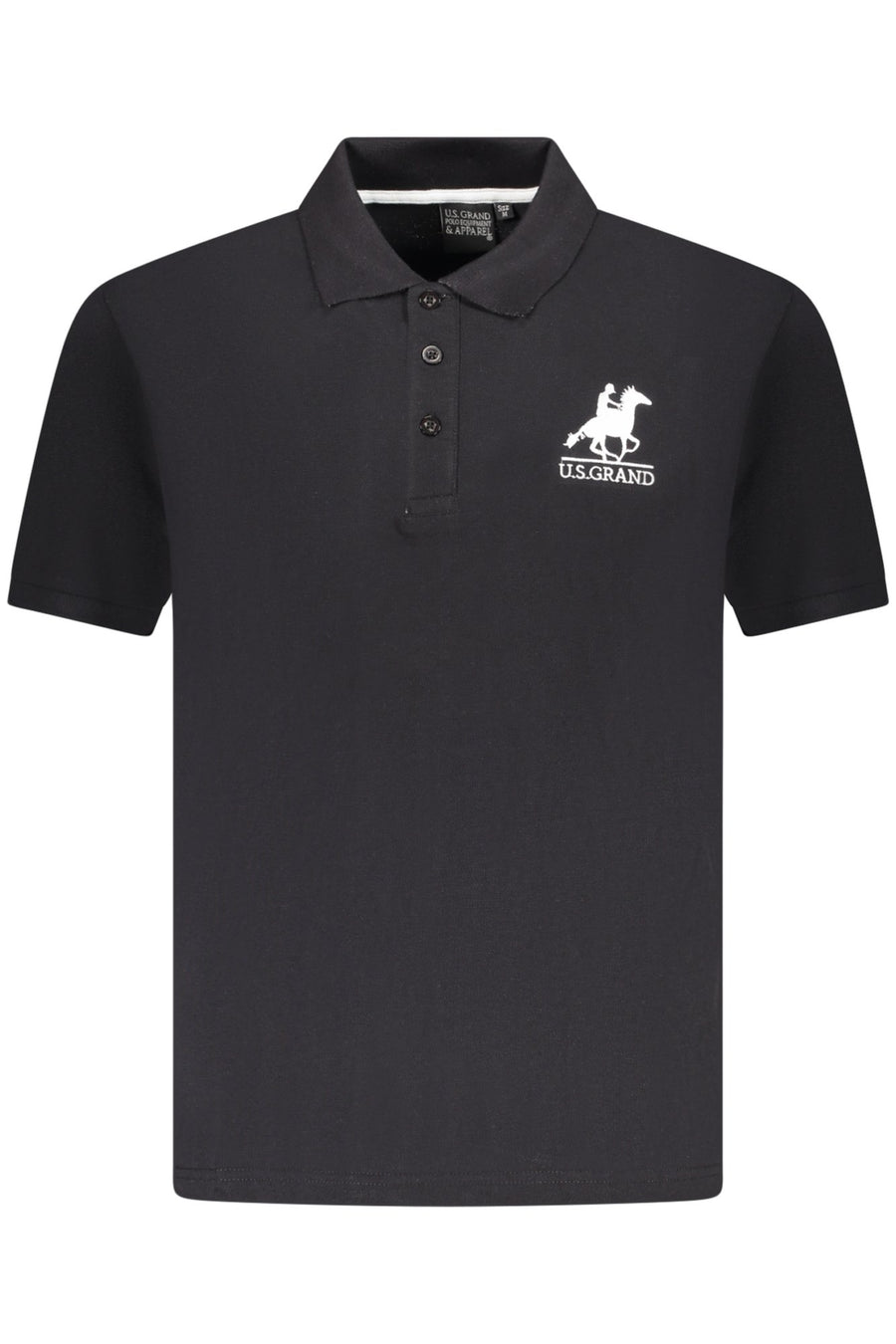 U.S. Grand Us Grand Polo Short Sleeve Men's Black