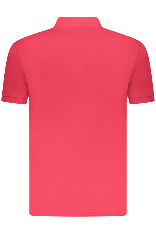 U.S. Grand Us Grand Men's Short-Sleeve Polo Shirt, Red