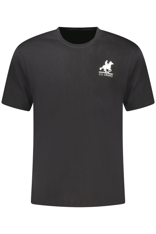 U.S. Grand Us Grand Men's Black Short-Sleeve T-Shirt