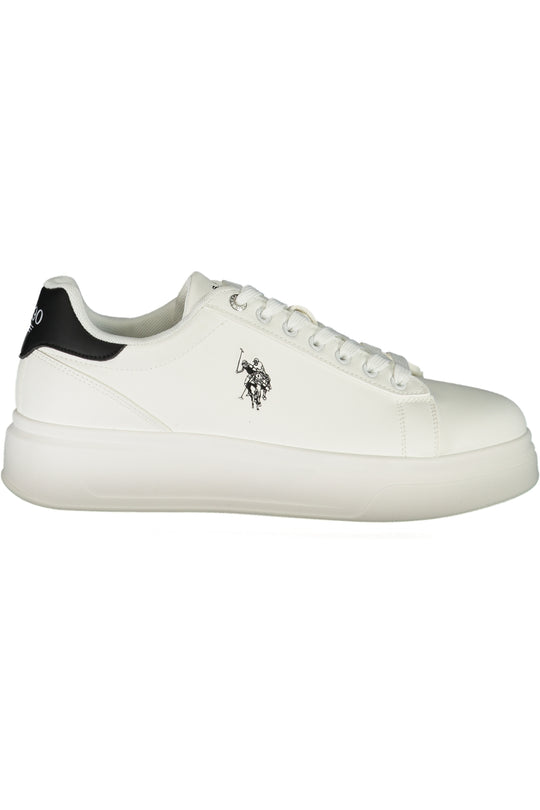 U.S. Polo Assn. Men's White Sports Footwear