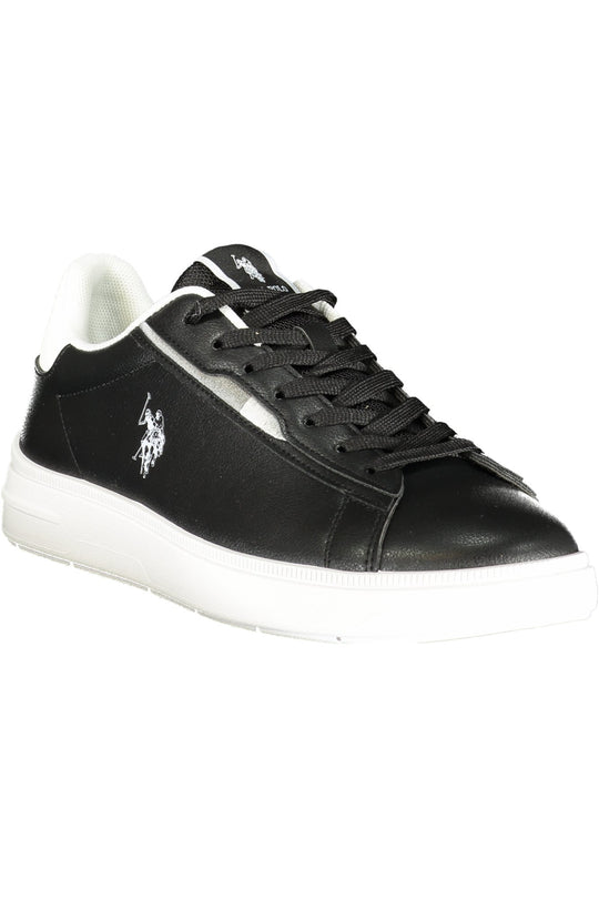 U.S. Polo Assn. Men's Black Sports Footwear