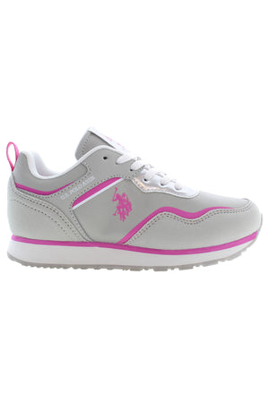 U.S. Polo Assn. Girls' Gray Sports Footwear