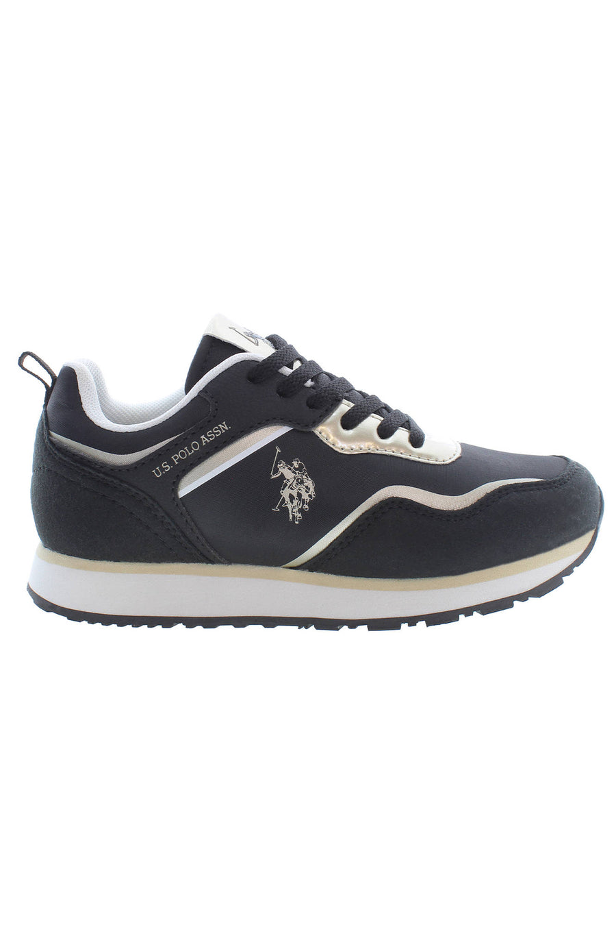 U.S. Polo Assn. Children's Black Sports Footwear