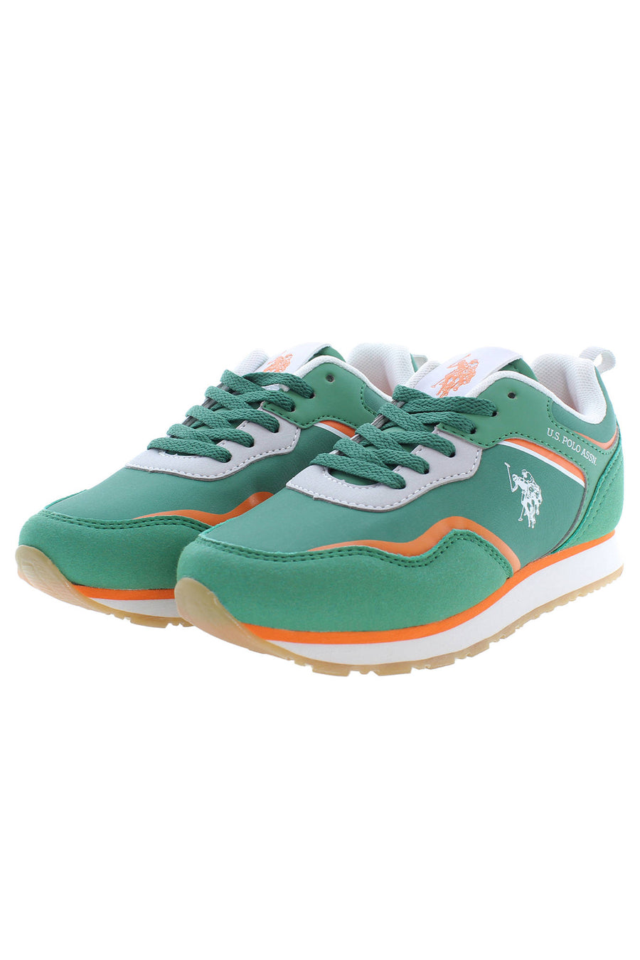 U.S. Polo Assn. Children's Green Sports Footwear