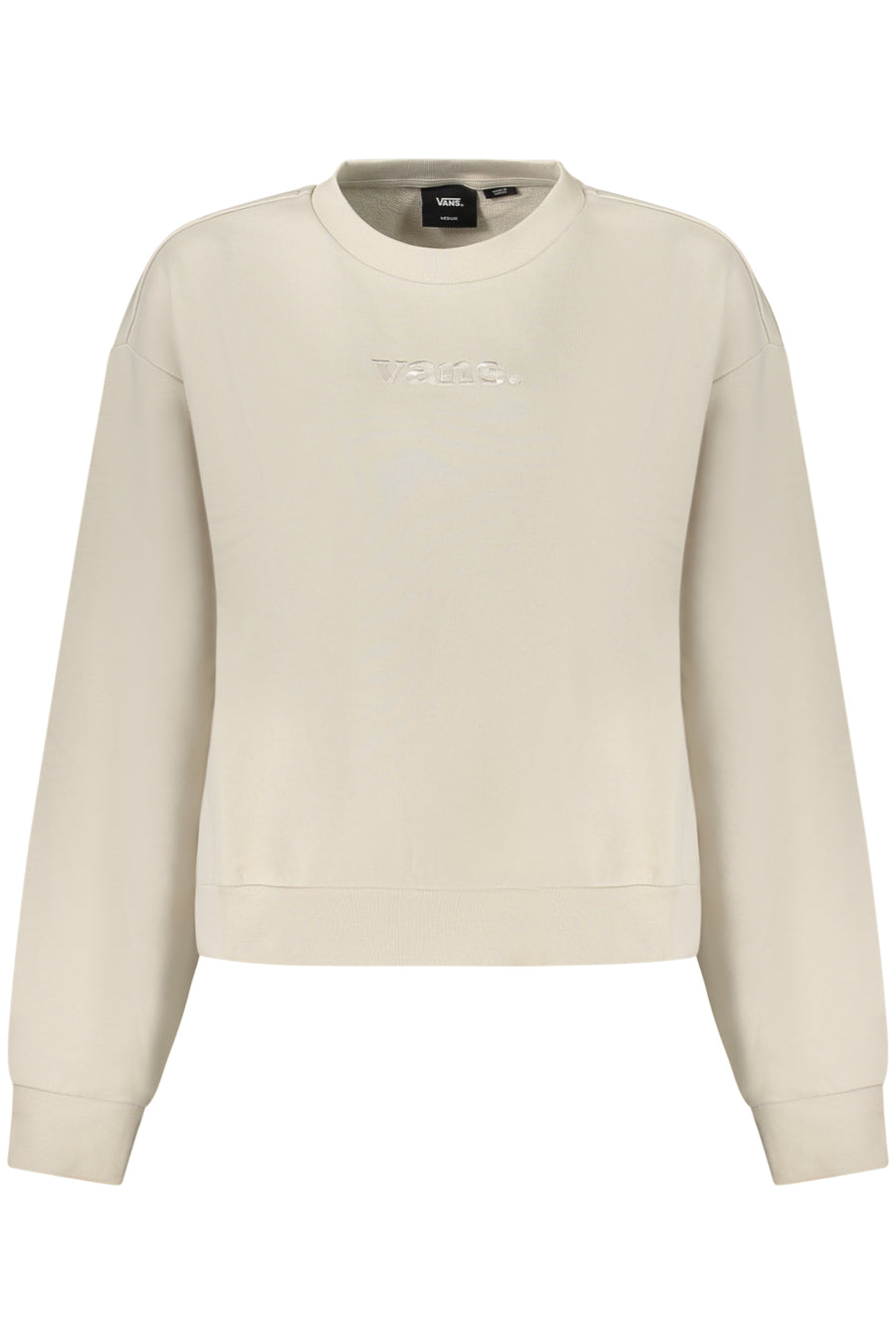 Vans Women's Zip-Up Sweatshirt in Beige